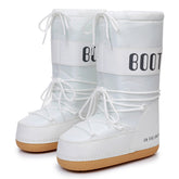 Ski Space Boots Fashion Round Toe Mid-calf Women - Fashionner